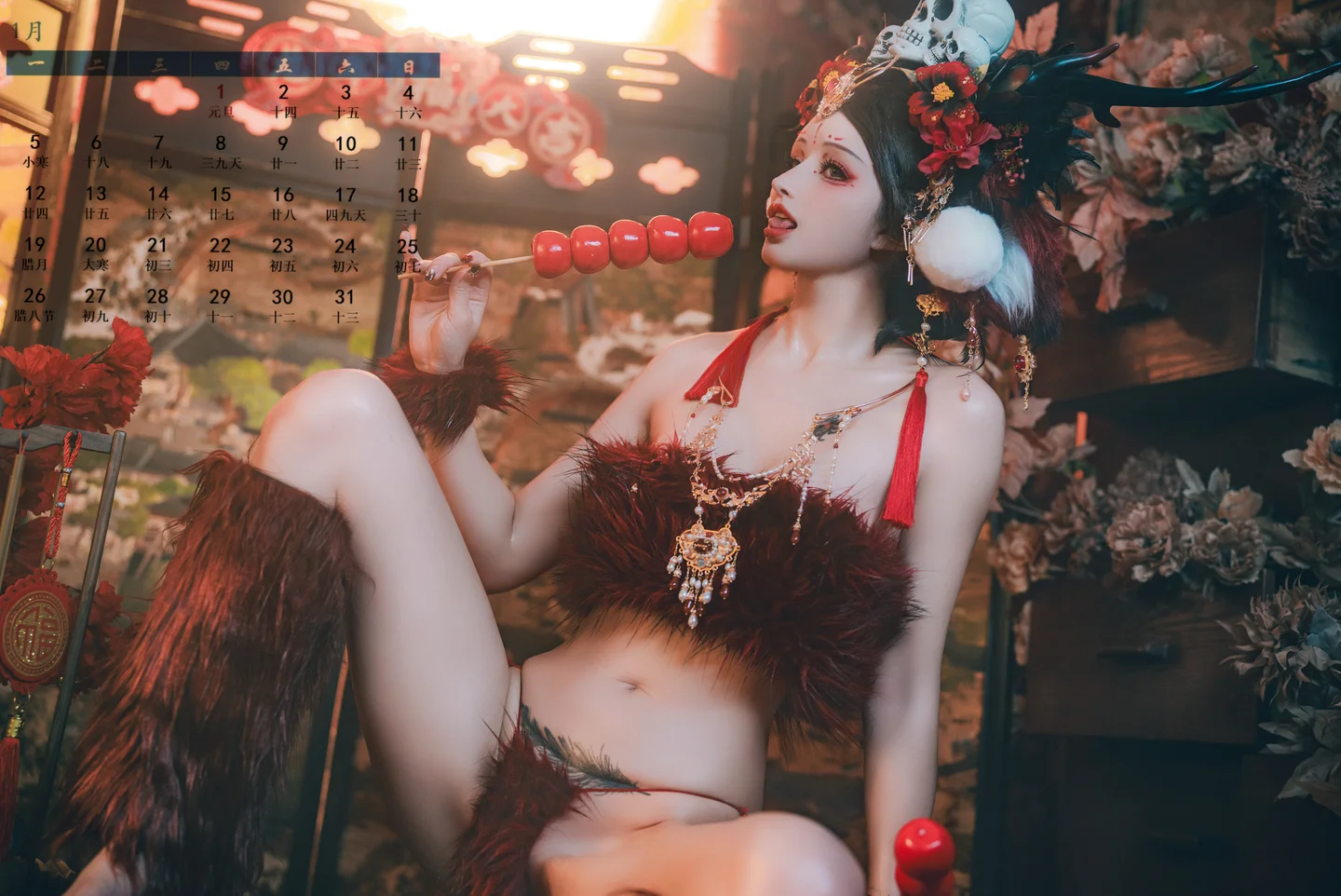 鹿八岁baby - No.100 2026精选日历壁纸 [12P-352MB] tg@simisebaisi 【丝足阁】001.webp